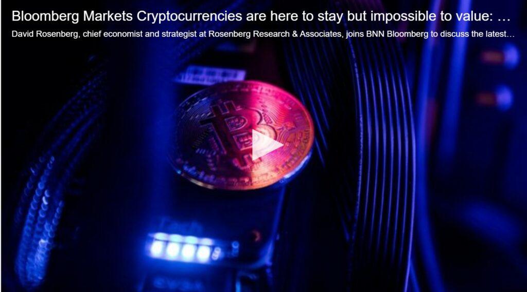 Cryptocurrencies Are Here To Stay But Impossible To Value