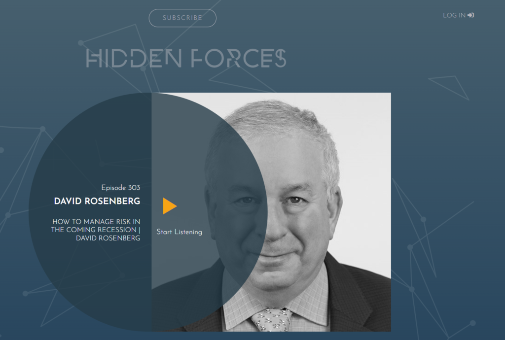 Hidden Forces Podcast: How to Manage Risk in the Coming Recession