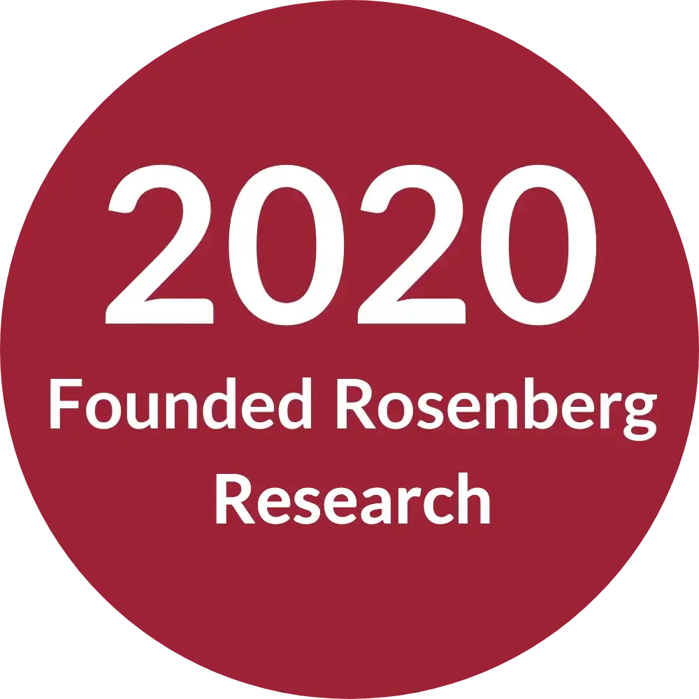 Founded in 2020: Rosenberg Research